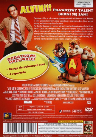 Alvin i wiewiórki [DVD]