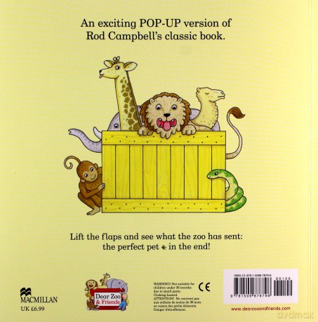 The Pop-Up Dear Zoo [KSIĄŻKA]