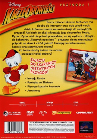 Kacze opowieści przygoda 1 odc. 1-4 (Disney) [DVD]
