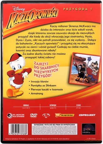 Kacze opowieści przygoda 1 odc. 1-4 (Disney) [DVD]