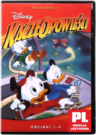Kacze opowieści przygoda 1 odc. 1-4 (Disney) [DVD]