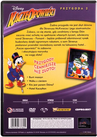 Kacze opowieści przygoda 2 odc. 5-8 (Disney) [DVD]