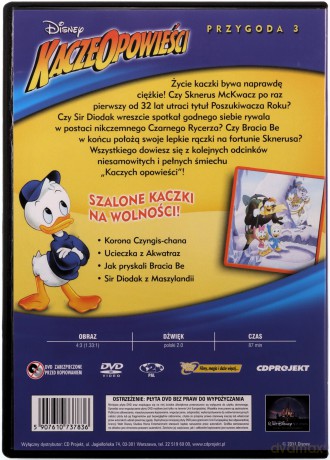 Kacze opowieści przygoda 3 odc. 9-12 (Disney) [DVD]