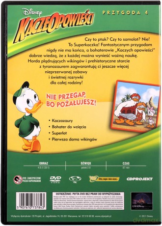 Kacze opowieści przygoda 4 odc. 13-16 (Disney) [DVD]