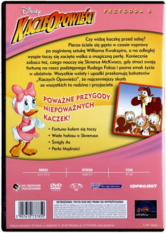 Kacze opowieści przygoda 5 odc. 17-20 (Disney) [DVD]