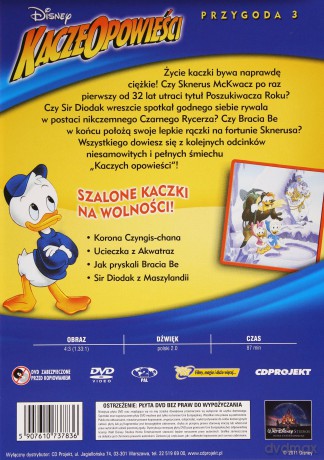 Kacze opowieści przygoda 1-5 odc. 1-20 Pakiet [5DVD]