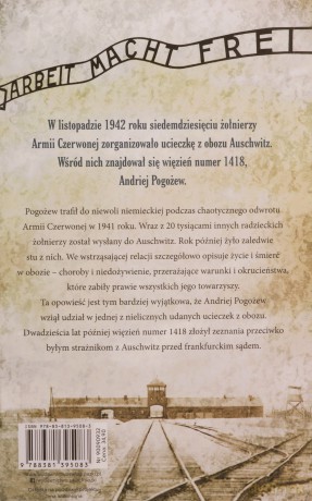 Ucieczka z Auschwitz - Andriej Pogożew [KSIĄŻKA]