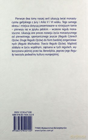 Wczesne reguły monastyczne z Galii [KSIĄŻKA]