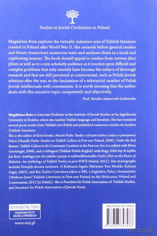Without Jews Yiddish literature in the People's Republic of Poland on the Holocaust, Poland and Communism - Magdalena Ruta [KSIĄŻKA]