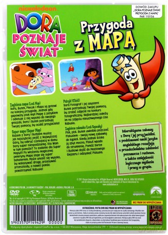 Dora Poznaje Świat: Przygoda z mapą [DVD]