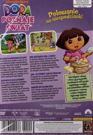 Dora Poznaje Świat: Polowanie Na Niespodzianki [DVD]