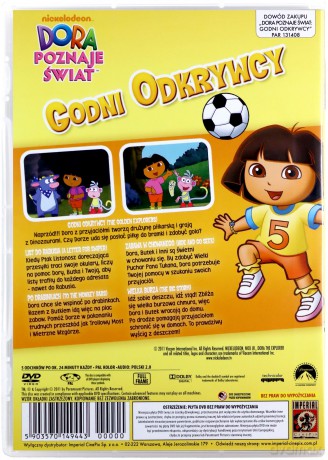 Dora Poznaje Świat: Godni odkrywcy! [DVD]