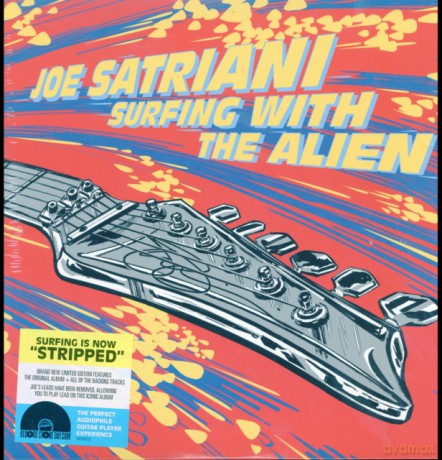 Surfing With The Alien (Deluxe) (Red Opaque/Yellow) [2xWinyl]
