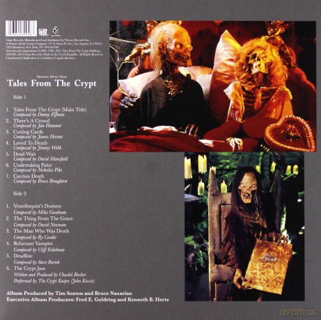Tales From The Crypt soundtrack (Opowieści z krypty) (Opaque Orange) [Winyl]