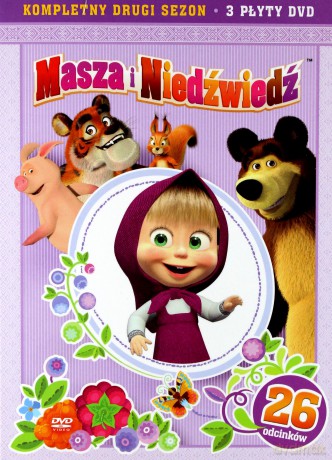 Masza i Niedźwiedź Sezon 1-3 Część 1-10 [BOX] [10DVD]