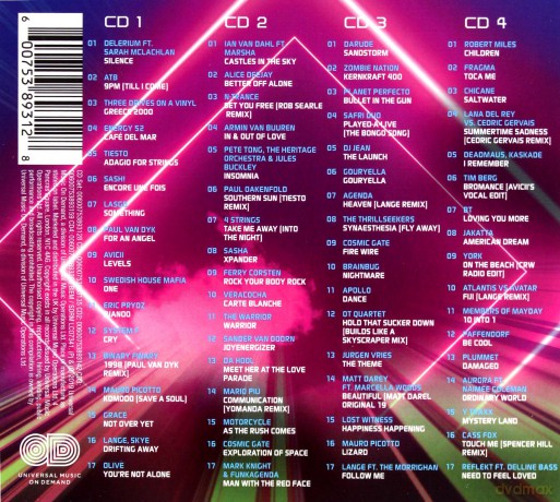 100 Percent Clubland Trance [4CD]