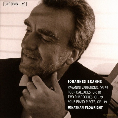 Jonathan Plowright: Brahmspaganini Variations4 Ballades [CD]