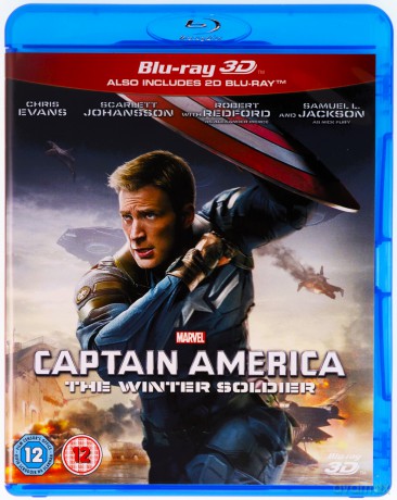 Captain America The Winter Soldier (Kapitan Ameryka: Zimowy żołnierz) [Blu-Ray 3D]+[Blu-Ray]