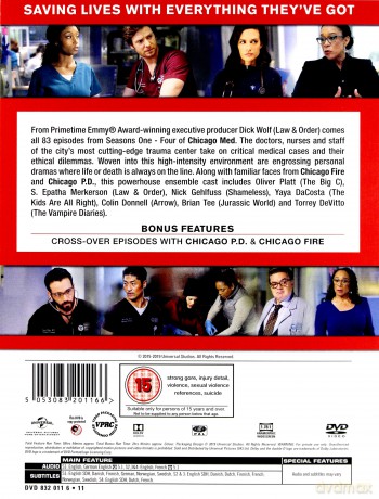 Chicago Med Season 1-4 [24DVD]