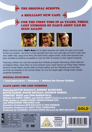 Dads Army: The Lost Episodes [DVD]