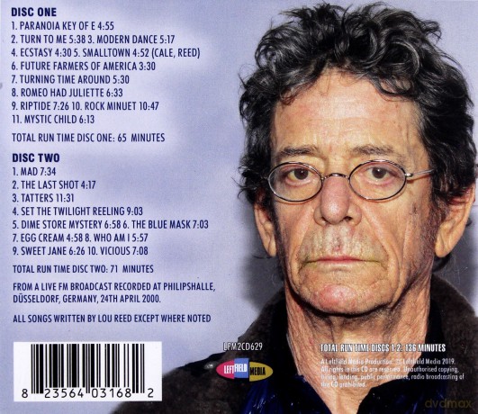 Lou Reed: Dusseldorf 2000 [2CD]