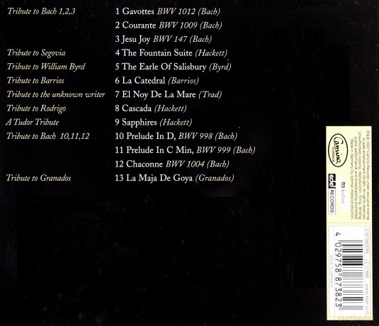 Steve Hackett: Tribute [CD]