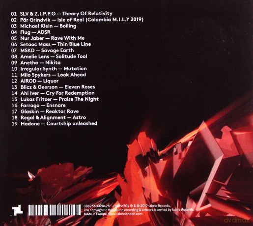 Amelie Lens: Fabric Presents Amelie Lens [CD]