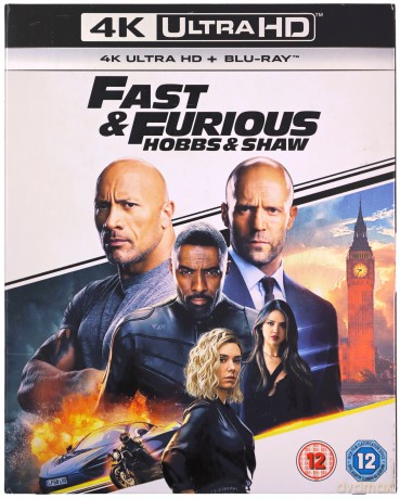 Fast & Furious Presents: Hobbs & Shaw (Szybcy i wściekli: Hobbs i Shaw) [Blu-Ray 4K]+[Blu-Ray]