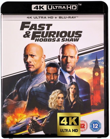 Fast & Furious Presents: Hobbs & Shaw (Szybcy i wściekli: Hobbs i Shaw) [Blu-Ray 4K]+[Blu-Ray]