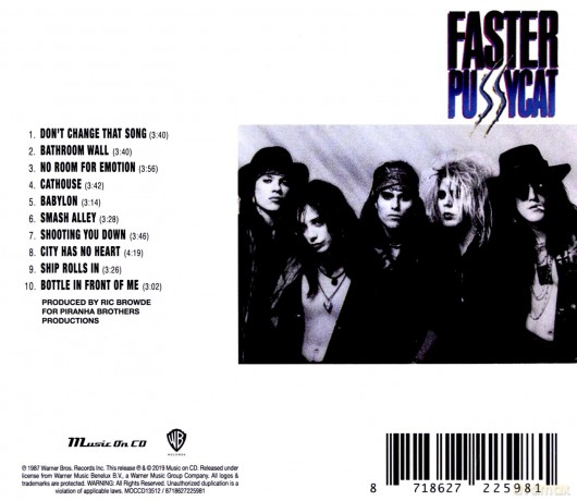 Faster Pussycat: Faster Pussycat [CD]
