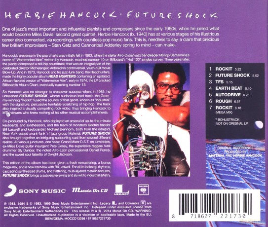 Herbie Hancock: Future Shock [CD]