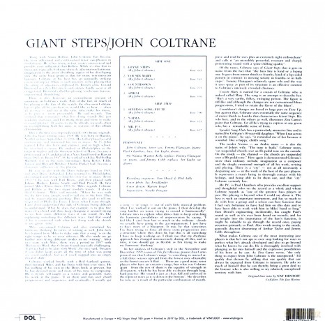 John Coltrane: Giant Steps (Blue) [Winyl]