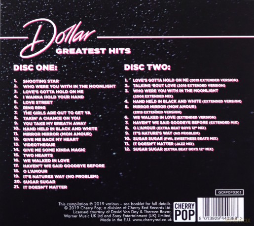 Dollar: Greatest Hits (Remastered) [2CD]