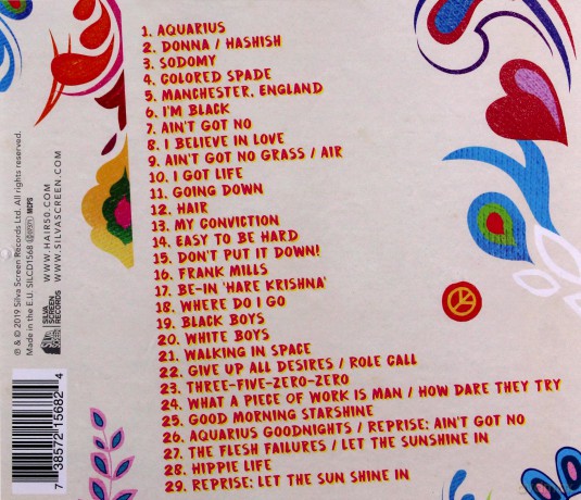 Hair: The Musical (50th Anniversary Cast Recording) soundtrack [CD]