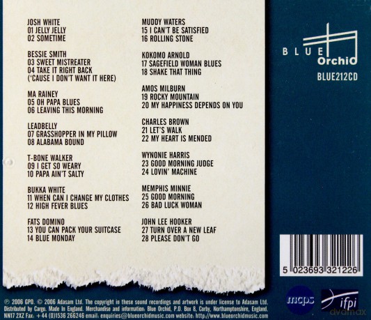 Heritage Of The Blues Compilation [CD]
