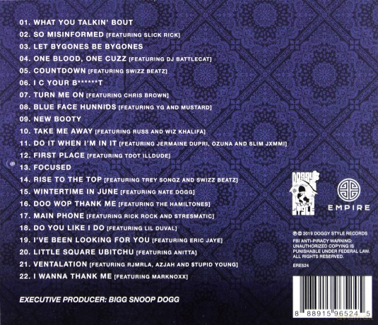 Snoop Dogg: I Wanna Thank Me [CD]