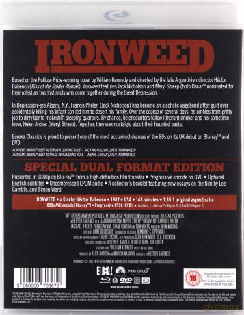 Ironweed (Chwasty) [Blu-Ray]+[DVD]