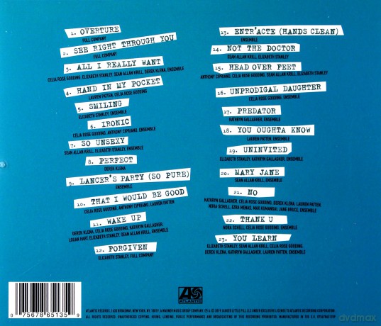 Jagged Little Pill soundtrack [CD]