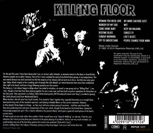Killing Floor: Killing Floor [CD]
