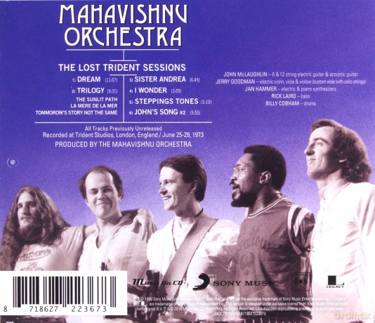 Mahavishnu Orchestra: Lost Trident Sessions [CD]