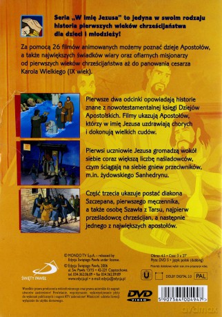 Dzieje Apostolskie. W imię Jezusa 1-3 [DVD]