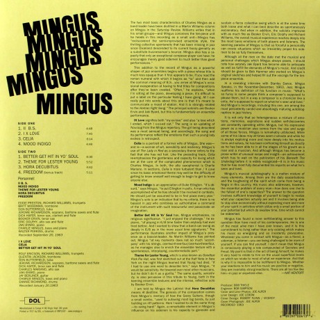 Charles Mingus: Mingus Mingus Mingus Mingus (Blue) [Winyl]
