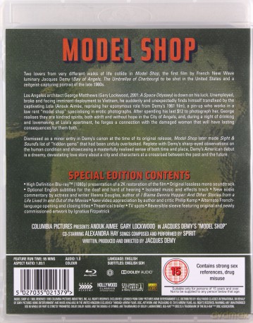 Model Shop (Sklep z modelkami) [Blu-Ray]
