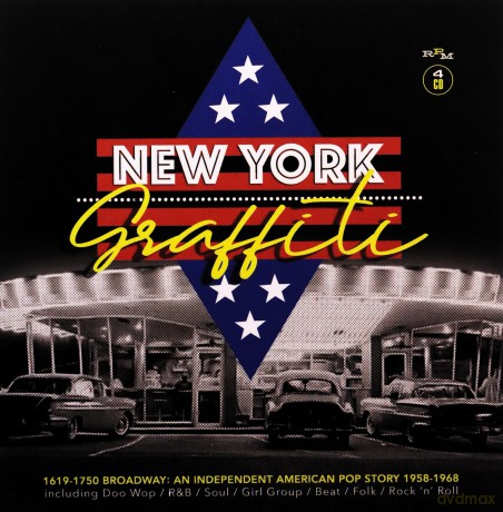 New York Graffiti - 1619-1750 Broadway - An Independent American Pop Story 1958-1968 [4CD]