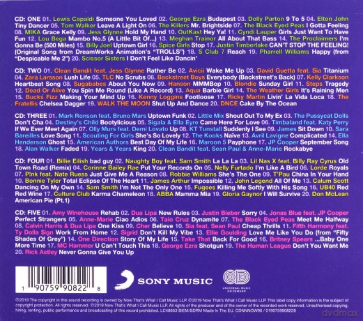 Now 100 Hits Sing-A-Long [5CD]