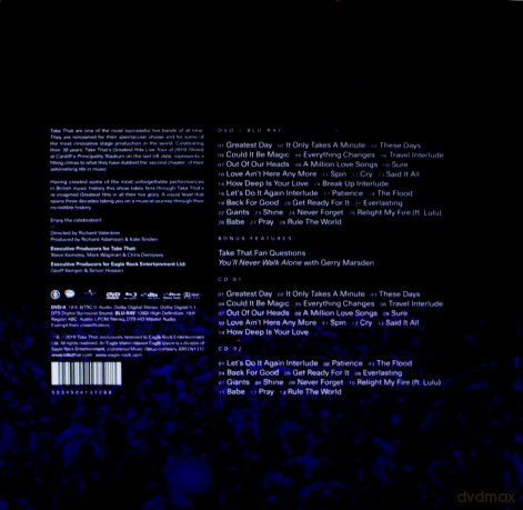 Take That: Odyssey - Greatest [4DVD]