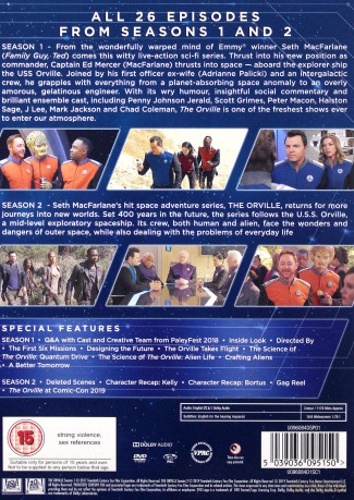 Orville. The Seasons 1-2 [DVD]