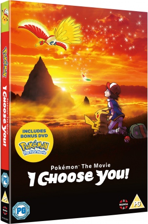 Pokemon The Movie: I Choose You! Dvd With Bonus First Movie Disc (Limited Availability) [2DVD]