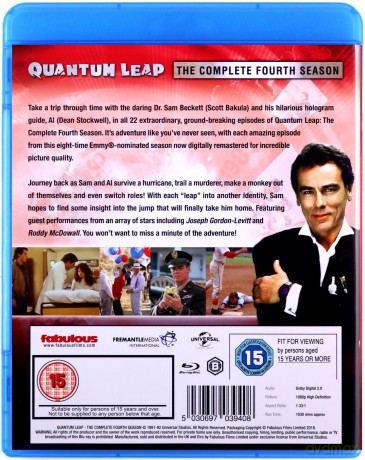 Quantum Leap - The Complete Collection (Zagubiony w czasie) [22xBlu-Ray]