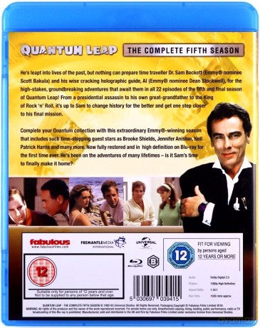 Quantum Leap - The Complete Collection (Zagubiony w czasie) [22xBlu-Ray]